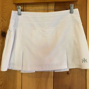 White Tennis Athletic Skort
